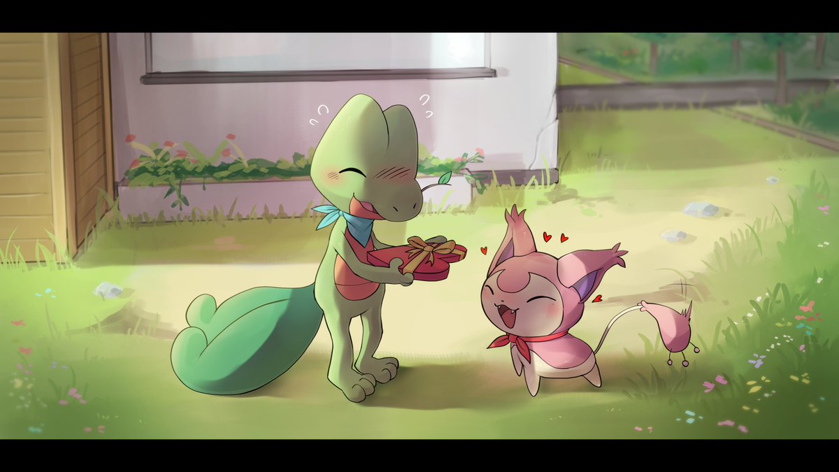 xRIPY's tweet photo. Request:
> Riolu and Kirlia learning in class!
+ 3 because I wanted to practice backgrounds. https://t.co/BA95pl79Op