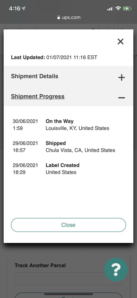 yajustnick's tweet image. Hi again @CarolBTome , still zero actual update as to why my package that is now 7 hours late and is still sitting in the wrong country. @UPS @UPSHelp @UPSHelp_UK #CustomerLast