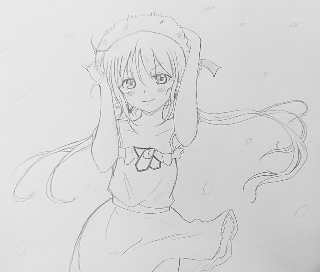 2年前描いた皐月ちゃん😌 