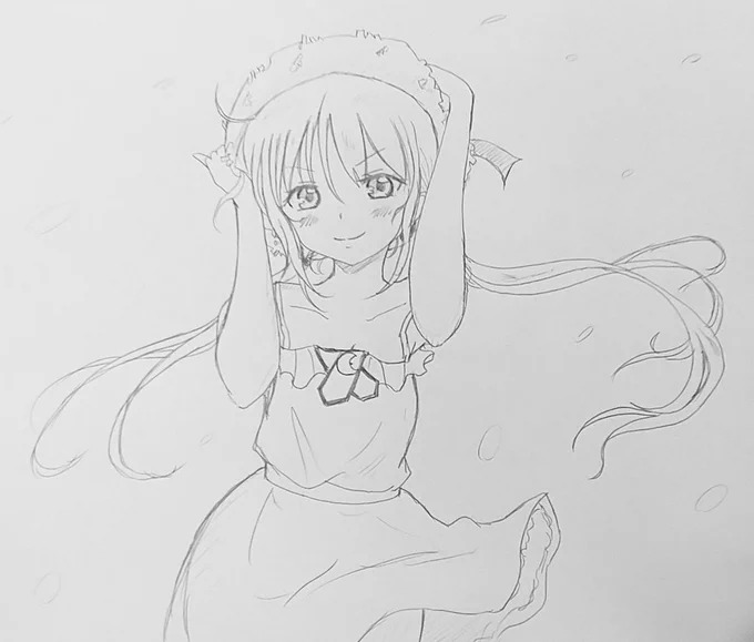 2年前描いた皐月ちゃん😌 