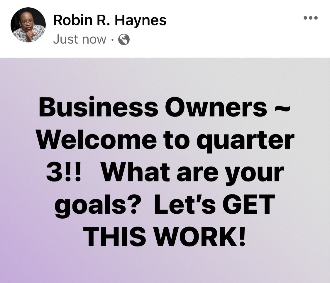 Knowing_Helps's tweet photo. Welcome to Quarter 3.  Let’s EXECUTE! https://t.co/zFHQnuYHz3