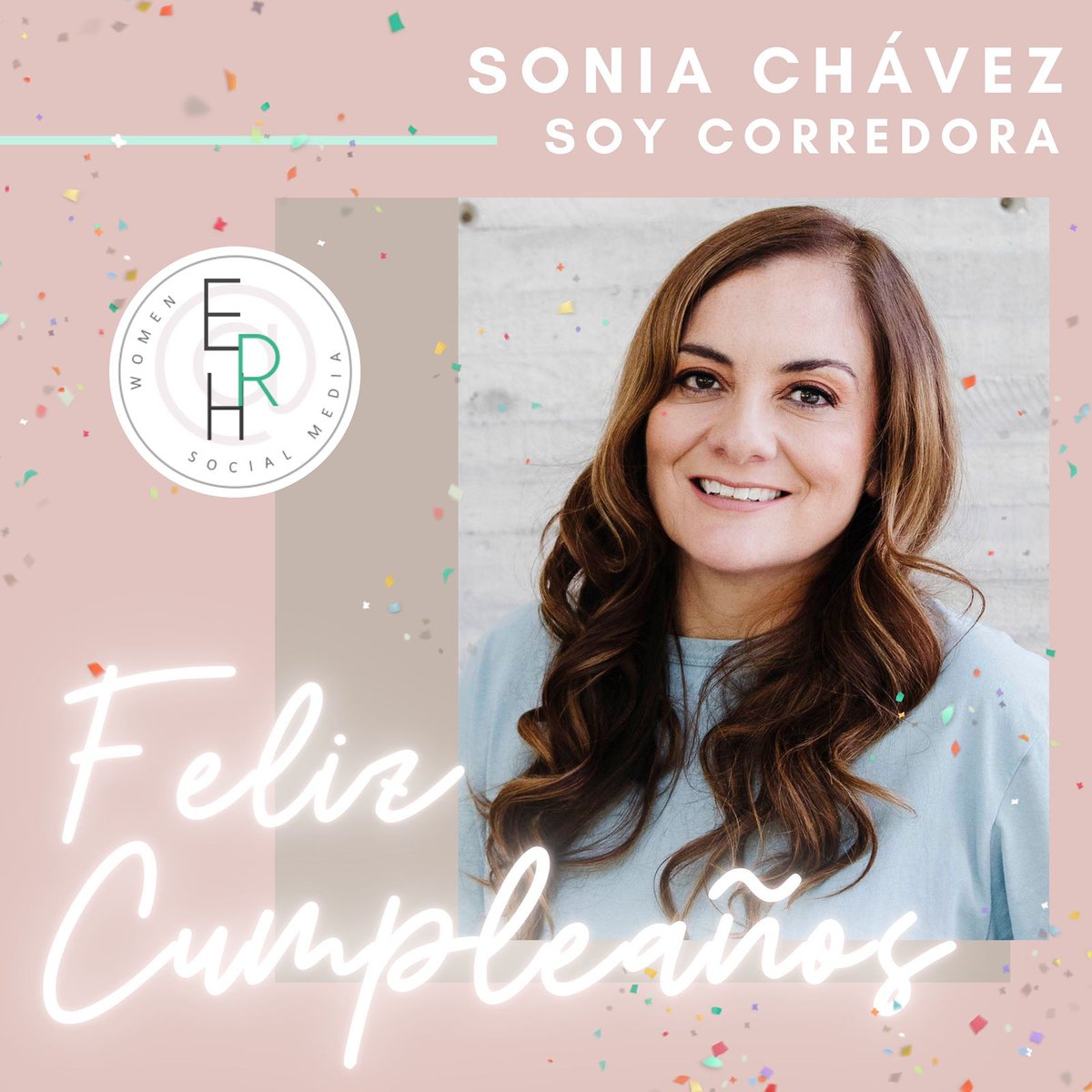Enredhadas1's tweet photo. Hoy es cumpleaños de nuestra querida @SoyCorredora @SonitaChavez , que pases un cumpleaños increíble. Te queremos mucho y te deseamos lo más lindo de este mundo.

#yosoymujer #yosoyenredhada #juntasllegamoslejos #happybirthday #felizcumpleaños https://t.co/1wiHhgHkvP