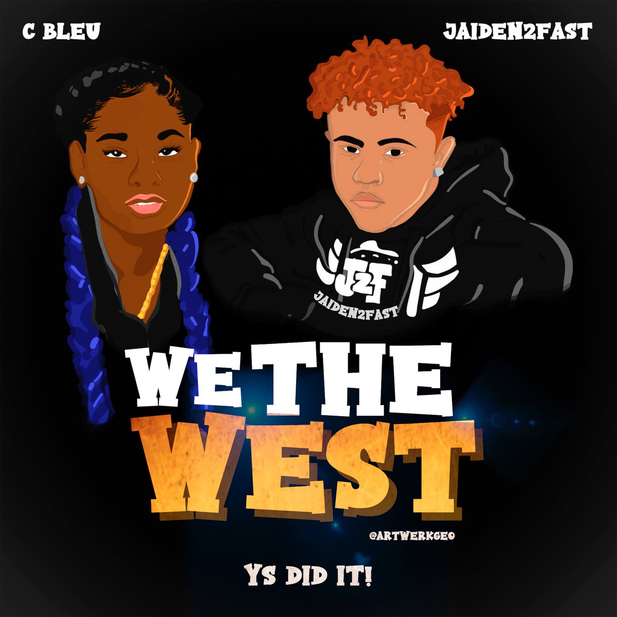 JAIDEN2FAST's tweet photo. Stay tuned new record We the West ft. @cbleu1 coming soon.

#westcoasthiphop #listen #rapper #cool #spotify #soundcloud #musicindustry #rap #nomumblerap #newmusic #like #beautiful #applemusic #cbleu #musicvideo #jaiden2fast #j2f #2fast #fastmediainc #fmi https://t.co/NNMgRrEtHV