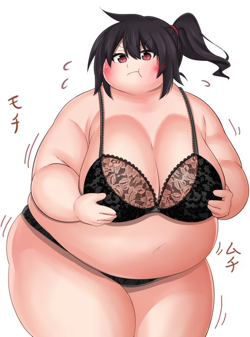 こちら体が大きくなりすぎてサイズの合う下着が見つからない真琴さん
#肉の日 