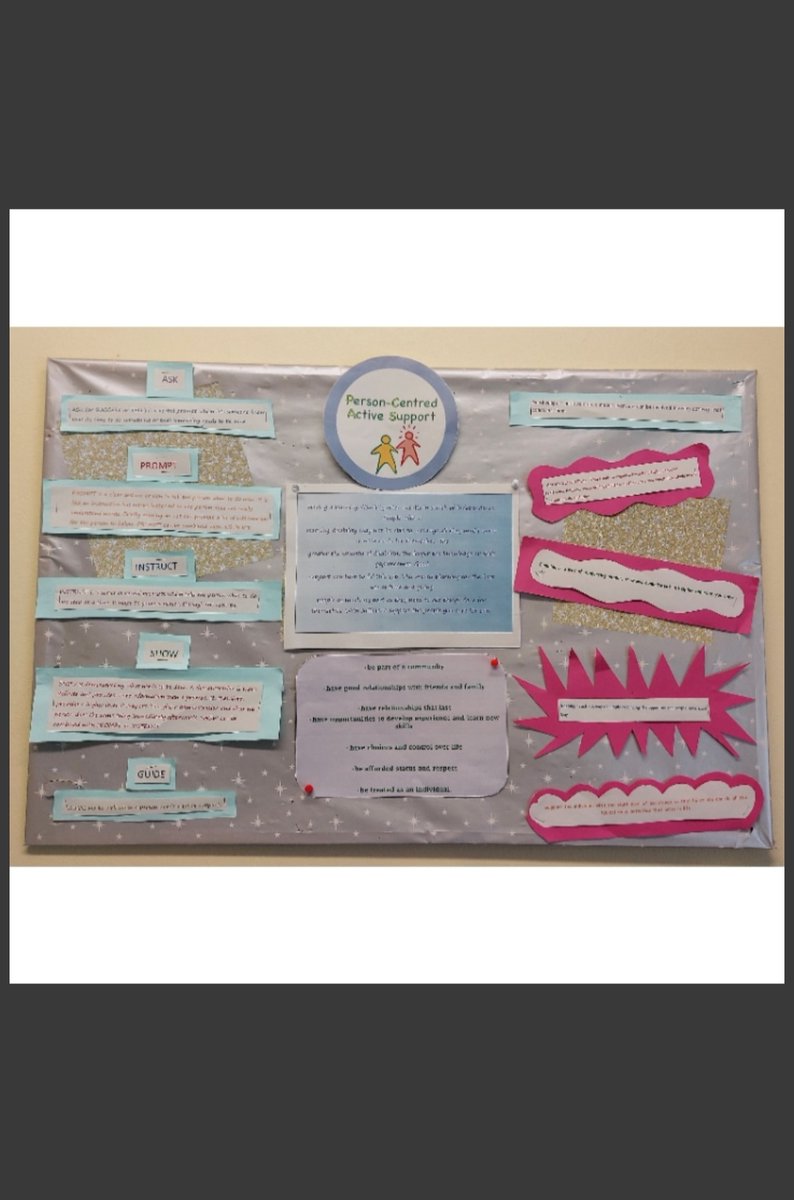 Sparking some conversations on the unit today of how we support individuals in their day to day life 🗣 #activesupport #lifeskills #personcentredcare #educatingourselves #learningdisabilityservices <a href="/MHLD_SBUHB/">NurseLeadsMHLDSBUHB 💙</a>