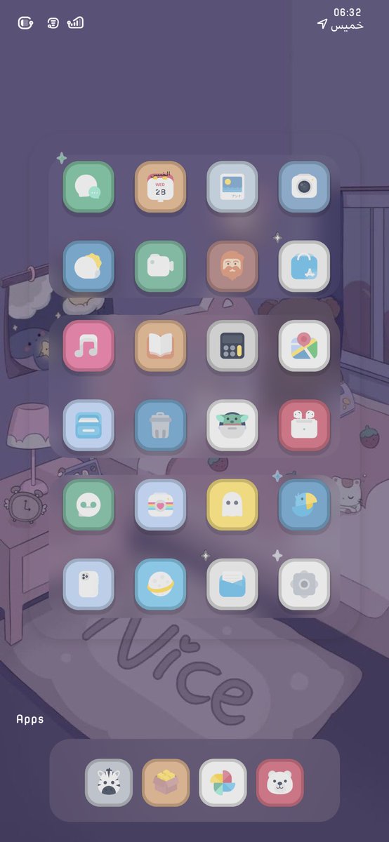 lola22z's tweet photo. So I’m back🤩
my #setup for today
#theme by @kurapzs 
theme the setting by @_Kennyroo 
and the keyboard and LS by me 😇 
thanks to @alolastmoment @JunesIphone @Alexman1979 @_KhalidTech @a_almualem @NiceiOs @Sodaisidiot https://t.co/RQ862657oW