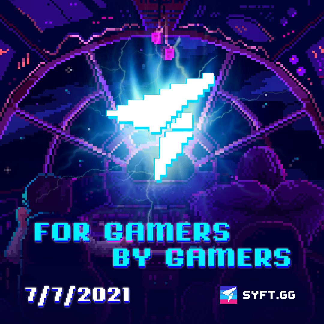 Syft_la's tweet photo. For gamers, by gamers. 👾 Launching 7/7. 🚀 https://t.co/5TAu4PVjGV
