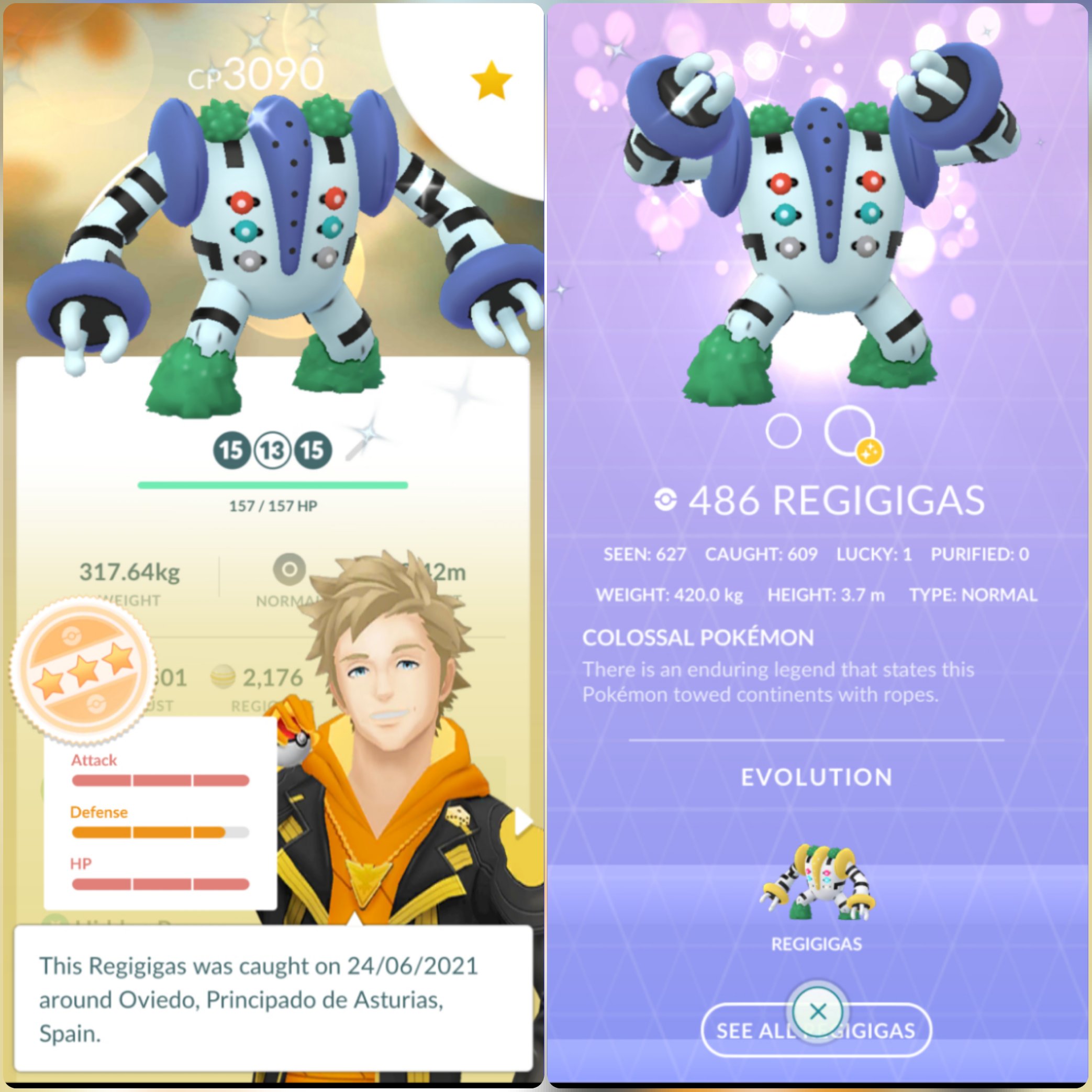 ✨Shiny Regigigas✨ #PokemonGO #pokémon #pokemon #pokémongo #pokemoncommunity  #pokémoncommunity #pokémongocommunity #pokemongocommunity #raid #raids, By PokemonGo South Africa