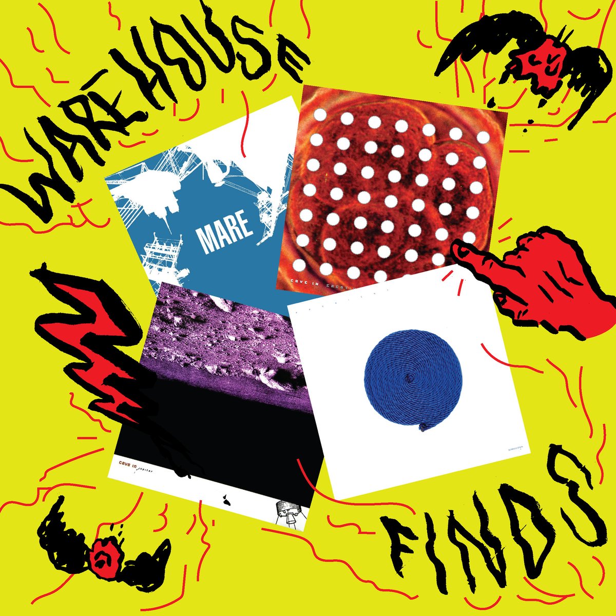 Warehouse finds: CAVE IN “Creative Eclipses” LP, MARE s/t LP, PRURIENT “Bermuda Drain” LP, CAVE IN “Jupiter” LP + 12” / last copies / thank you!

realtomatoketchup.com