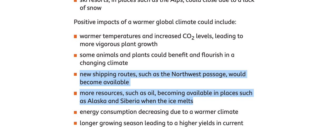 DrChrisNewman's tweet image. WTF @BBCLearning !!! Did you employ #Exxon to write this? The only way global warming could be positive is if you ignore the human rights of every young person this education is aimed at.

bbc.co.uk/bitesize/guide…

Complain + share 

#BBCfail