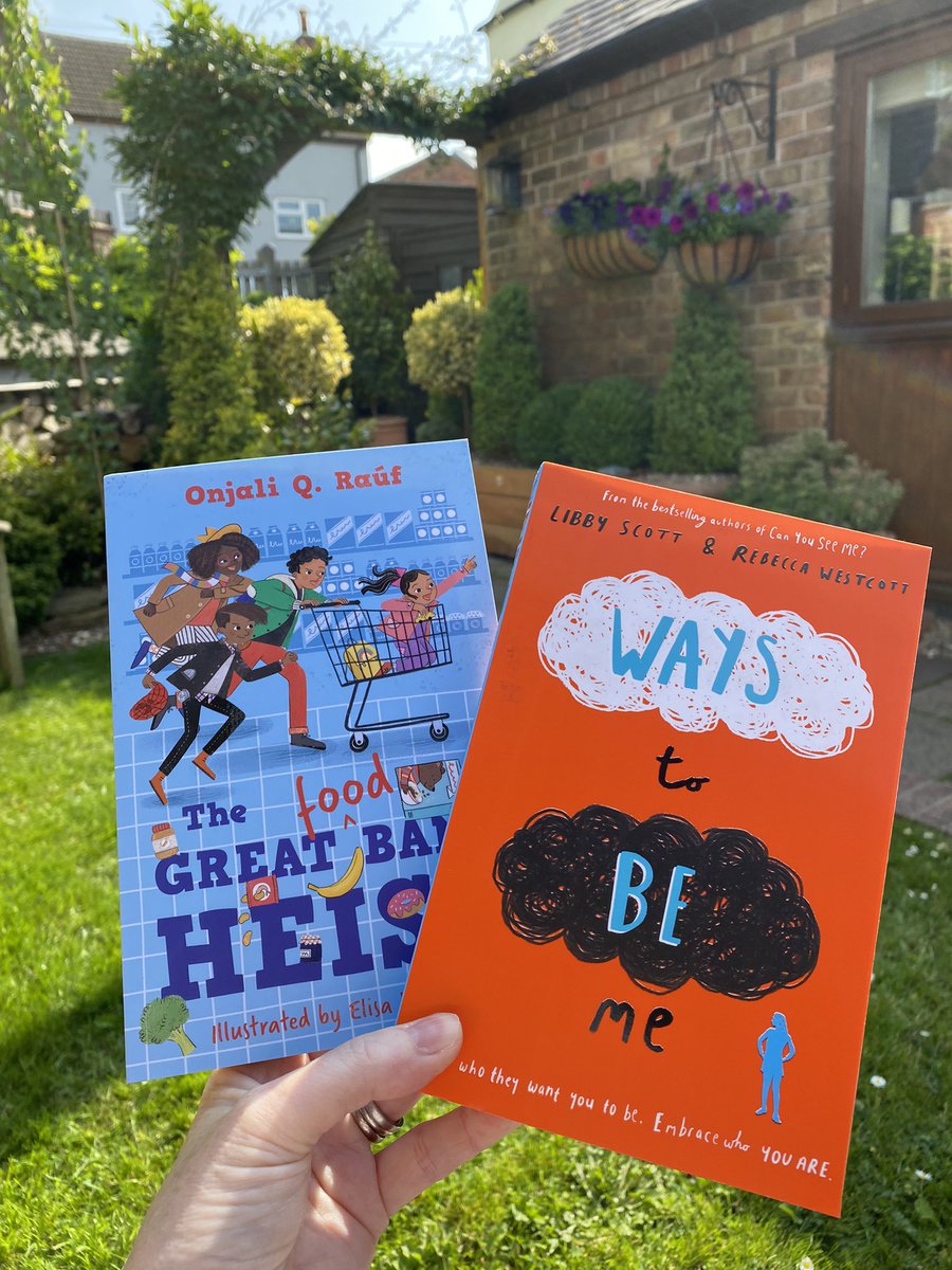 Just arrived. Happy publication day @OnjaliRauf @BlogLibby @WestcottWriter Can’t wait to read them both. 🥰