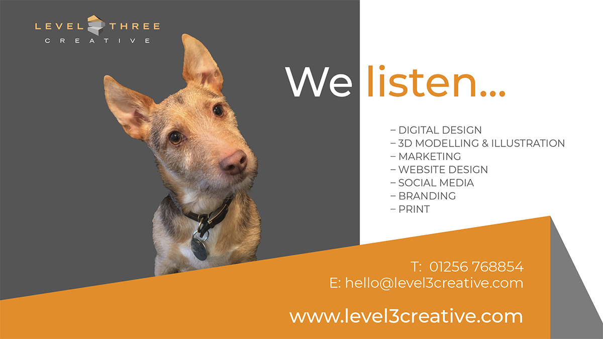 Level 3 Creative - #advertising, #marketing, #web and #digital design agency in Hampshire and London, UK.

We listen...
level3creative.com