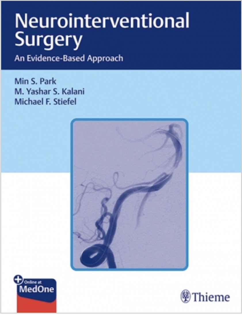 UVAneurosurg's tweet photo. Hot off the Thieme presses edited by Drs. Kalani, Stiefel, and our very own Dr. Park! #neurointerventionalsurgery #neurosurgery #neuroradiology #evidencebasedmedicine #interventionalneurology https://t.co/AfwXwibyhc