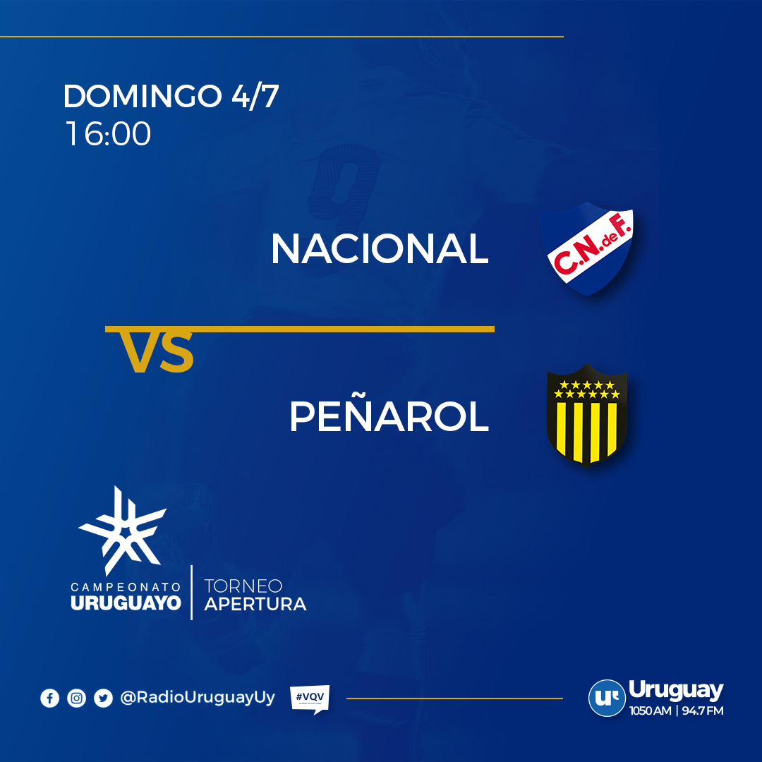 violinista Disfraces golpear Twitter \ Radio Uruguay على تويتر: "#HOY, a las 16:00, #Nacional - #Peñarol Relata @F_Bertolini, comenta @EdwardPinon , junto al gran equipo de @VQV_Futbol Te esperamos por: 📻 1050 AM, 94.7 FM violinista Disfraces golpear Twitter \ Radio Uruguay على تويتر: "#HOY, a las 16:00, #Nacional - #Peñarol Relata @F_Bertolini, comenta @EdwardPinon , junto al gran equipo de @VQV_Futbol Te esperamos por: 📻 1050 AM, 94.7 FM