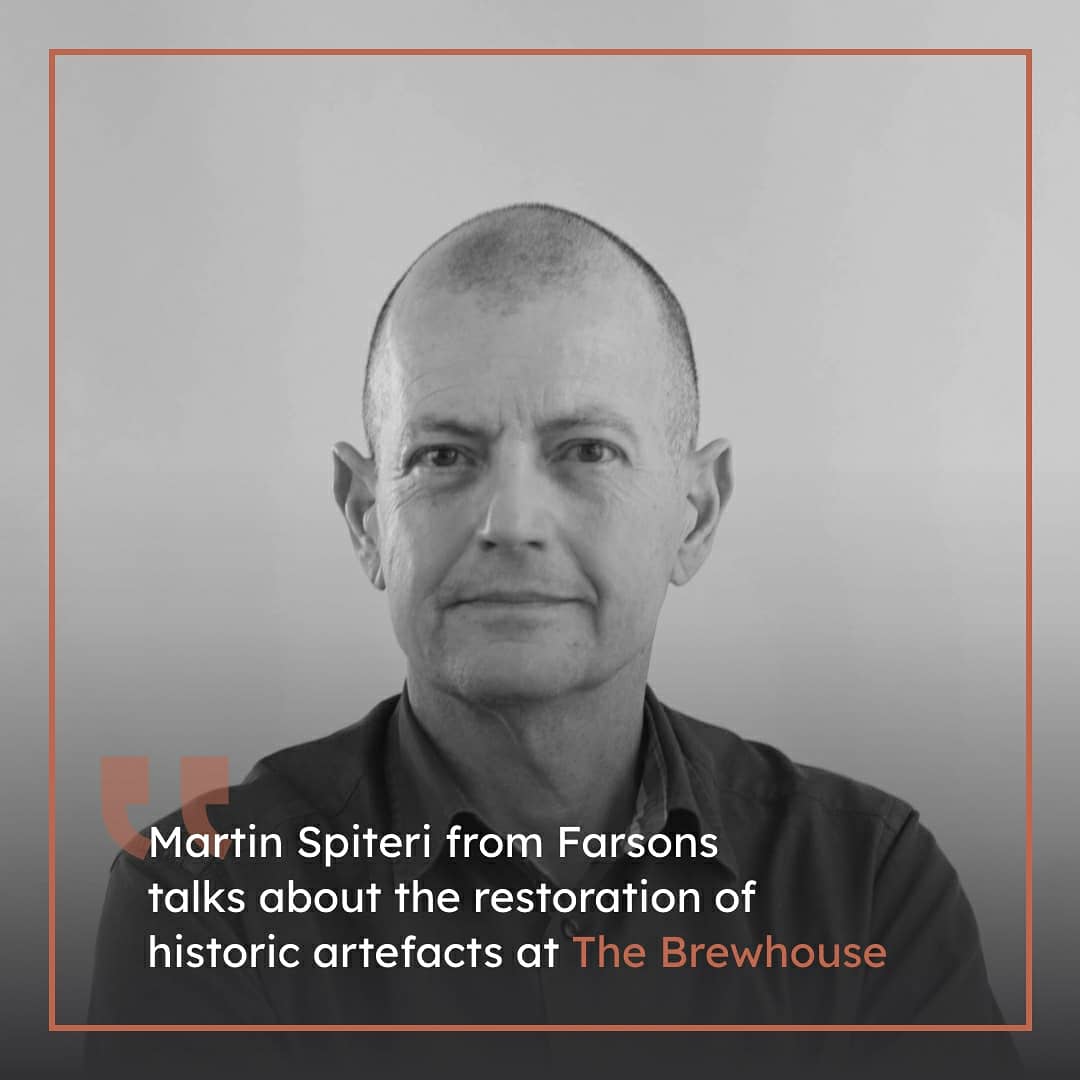 TheBrewhouse_mt's tweet photo. “The Brewhouse project is a restoration project of a Grade 2 listed building, with all its challenges.” Martin Spiteri from @cisk 

#somethingisbrewing #restoration #renovation #rehabilitation #farsons #brewery #history #events #architecture #brewhouse #community https://t.co/dD2wMwR1yD