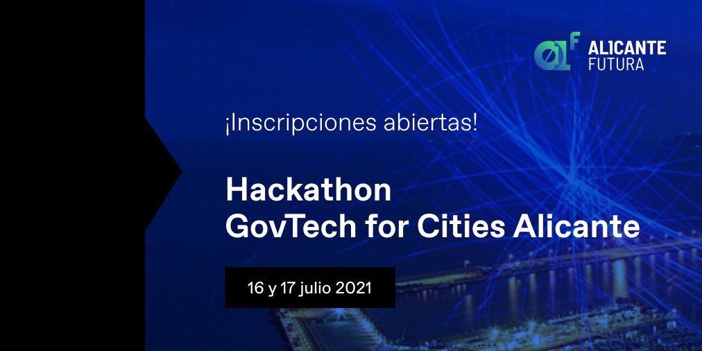🔊¡El día 9 termina el plazo de inscripción del #HackathonGovTechforCities! 

Inscríbete y podrás formar parte del cambio en tu ciudad a través de la tecnología. ✊

¡No te quedes sin tu plaza! 👉semilladeideas.com/govtech 

#AlgoestápasandoenAlicante
