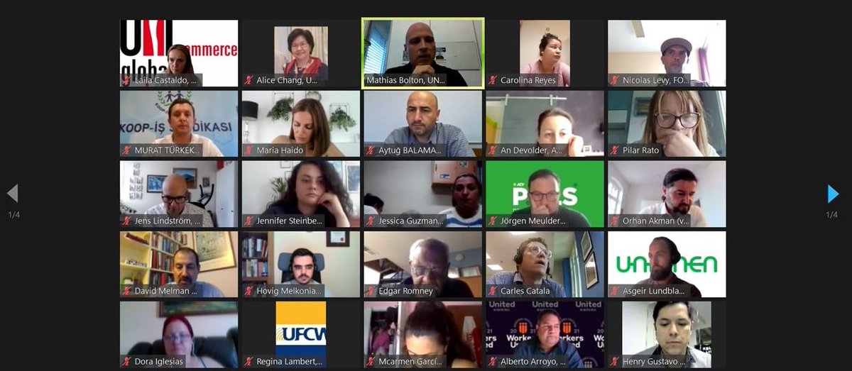 📢UNI Commerce H&amp;M Global Trade Union Alliance met with 79 participants from 21 countries. In the meeting:
✅The current state of play at the national and global levels was discussed.
✅A session with the company management was held.
✅The action plan was adopted.