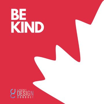 designconductCA's tweet photo. Be kind, be honest, be creative, be bold!
Happy Canada Day! 

#canadaday #happycanadaday #mtl #designconduct #canada #creative https://t.co/bc7RKODk9g