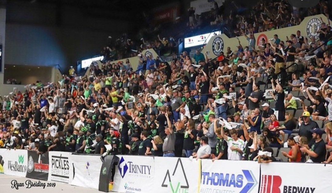 Wesbanco Arena is now 100% capacity !!!! 
Lets pack the house for Roughriders Alumni game Saturday July 17th!!! 
Tix on sale at Wesbancoarena.com 
<a href="/CityofWheeling/">City of Wheeling, WV</a> @SNolteWTRF <a href="/FoxSportsWhg/">Fox Sports Radio Wheeling</a> <a href="/WheelingChamber/">Wheeling Area Chamber of Commerce</a> #Arenafootball