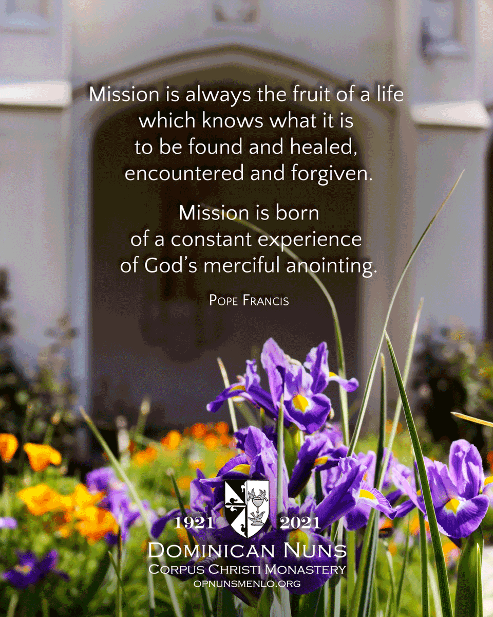 OPnunsmenlo's tweet photo. Everyone is called to mission and the mission of a Dominican nun is to seek the face of God for the salvation of souls. Want to know more? Don't miss our July Discernment Weekend. https://t.co/gaNF59kN55
#opnuns #orderofpreachers #cloisteredlife #contemplativelife #popefrancis https://t.co/AGTOUtm0Z0