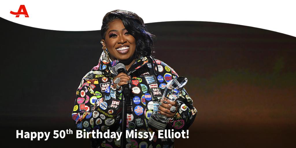 NEW BIRTHDAY ALERT! Missy Elliot is celebrating 50 years around the sun. Happy Birthday Missy! 