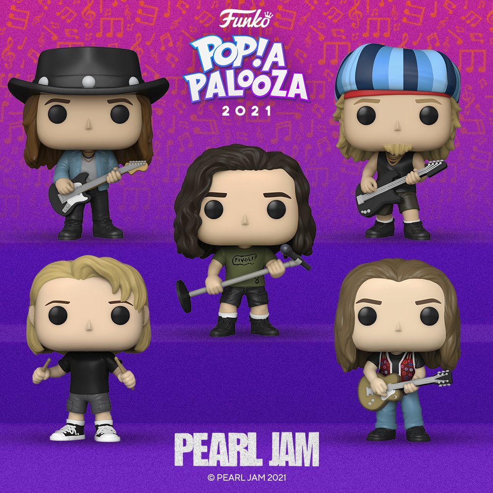 Funko on X: Popapalooza 2021: Pop! Rocks: Pearl Jam (5-pack Pop!)  Pre-order today!  #Popapalooza #FunkoPopapalooza  #Funko #Funkopop #PearlJam @PearlJam  / X
