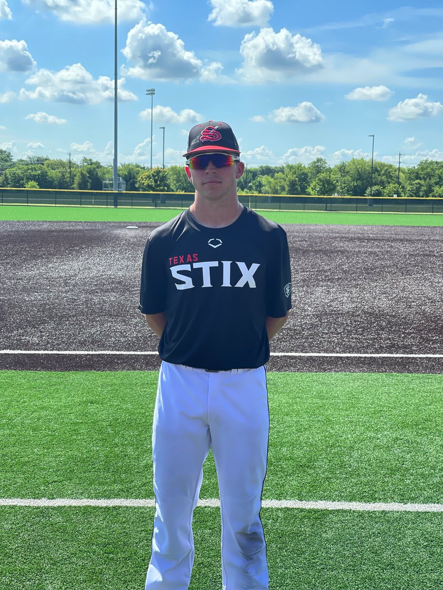 F: <a href="/StixBaseballTX/">Stix Baseball</a> 2023 Prospects Black 1, UBC 17U Embry 0
PoG: <a href="/MajorBiggs2/">Major Biggs</a> 5 IP, 5 K, 2 H, 0 ER
Hitter: Levi Risenhoover 3-3, 2B, HR, RBI, R
Notable: <a href="/philip_smith10/">Philip Smith</a> 7 IP, 6 K, R