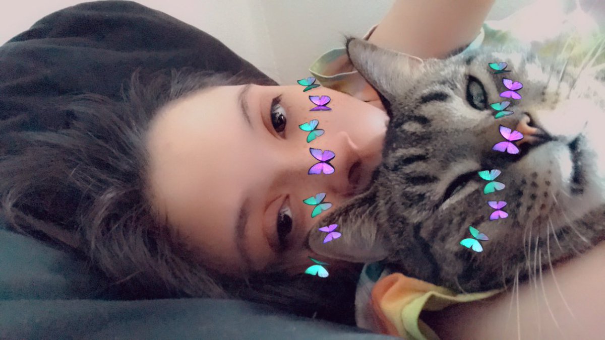 Kit_Hub9's tweet photo. Cuddled with my lil bugaboo ☺️ https://t.co/lZMciM3LjL