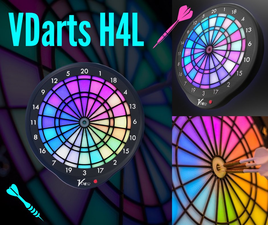 VDarts on X: Check out the new VDarts H4L board! We have limited stock  available but we do still have some of our second hand H3L boards in stock.  Check out our