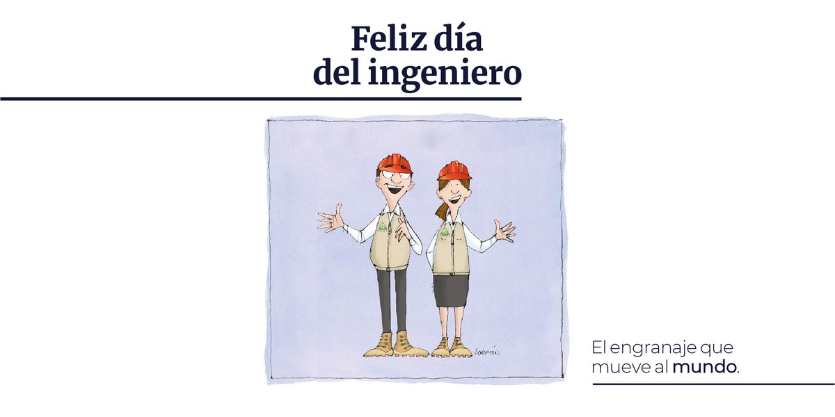 ERN_Riesgos's tweet photo. ¡Felicidades a todos en su día! 👷🏽👷🏻♂️
#Ingenieros #DíaDelIngeniero #Huracanes #Engranes #Inundaciones #Ingeniería #Sismos #México #Tierra #ERN #FenómenosNaturales https://t.co/flW9HfnMo8