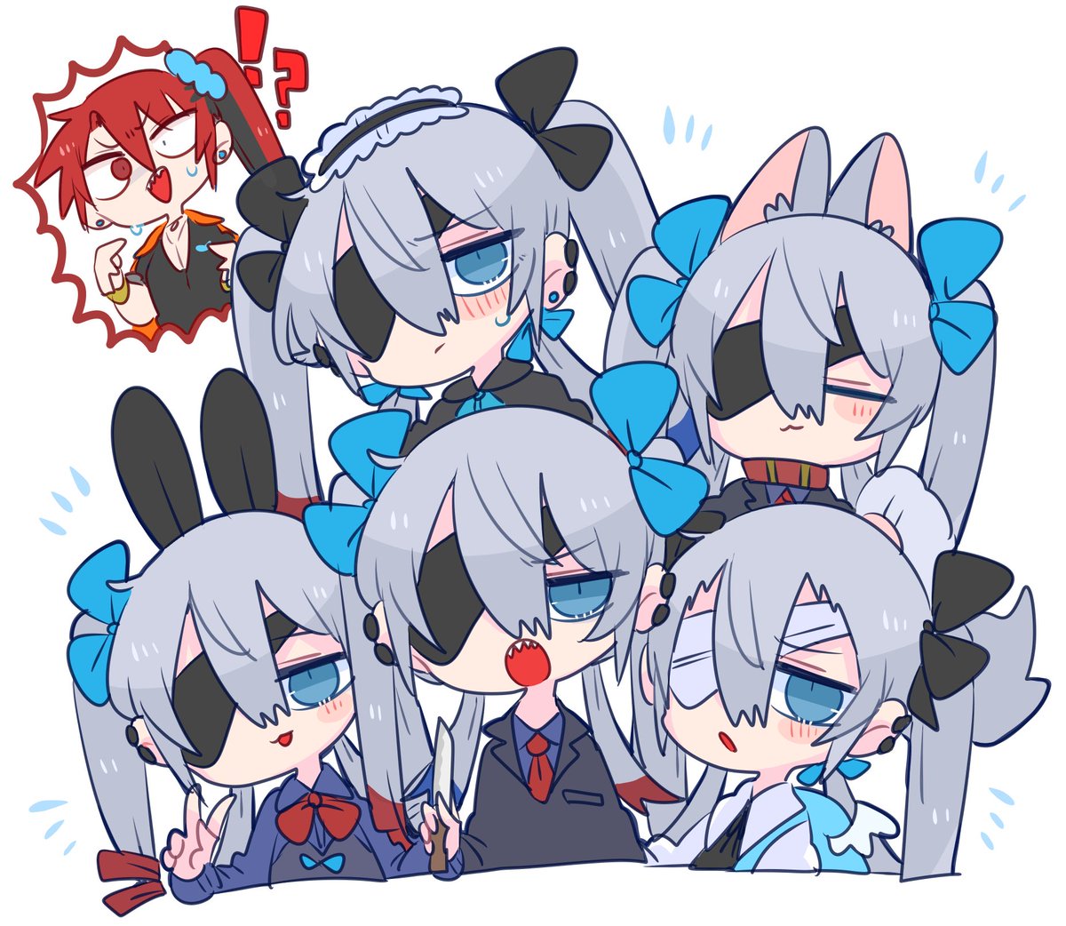 「🐟🐟🐟🐟🐟 」|おぷーナのイラスト
