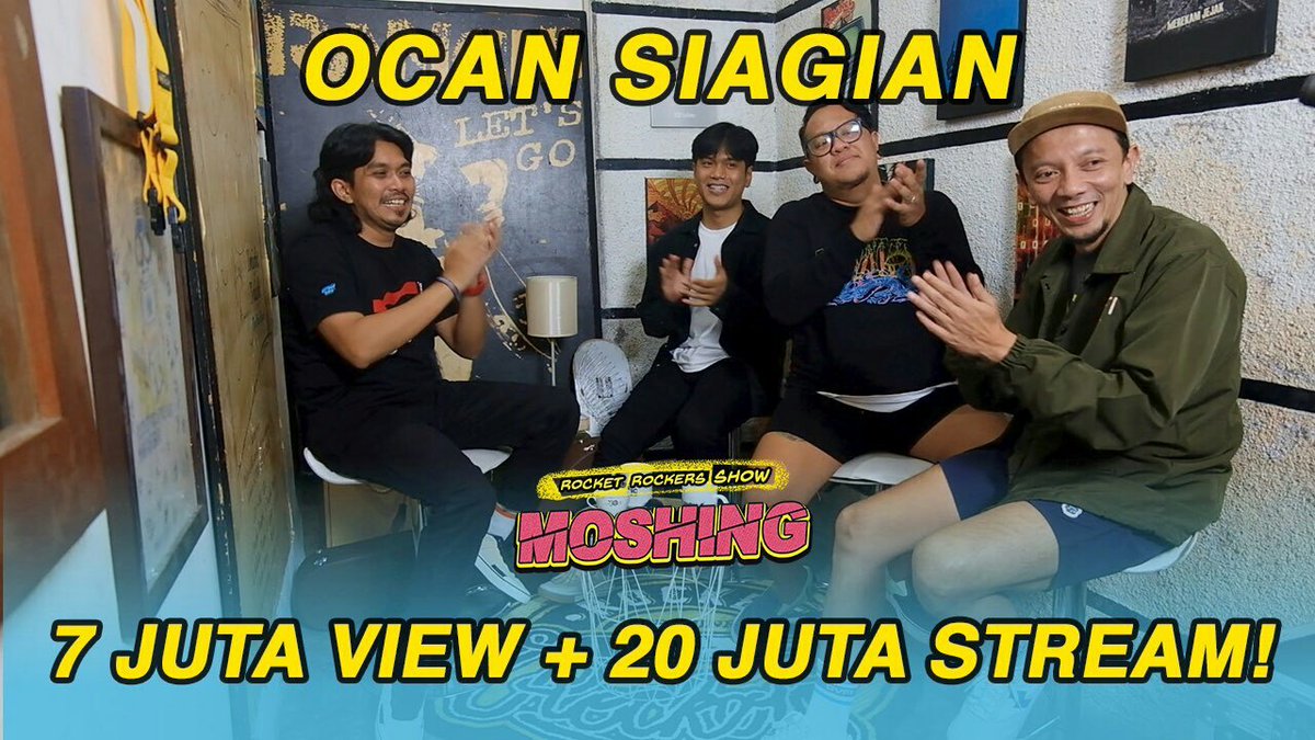 rocket_rockers's tweet photo. Setelah sekian purnama akhirnya muncul kembali Moshing bersama @ocansiagian penasaran langsung sikat aja di kanal yutub Rocket Rockers!
https://t.co/oFRkCCt786
#RocketRockers #MoshingRR #Ocansiagian https://t.co/GrwW2czoFQ