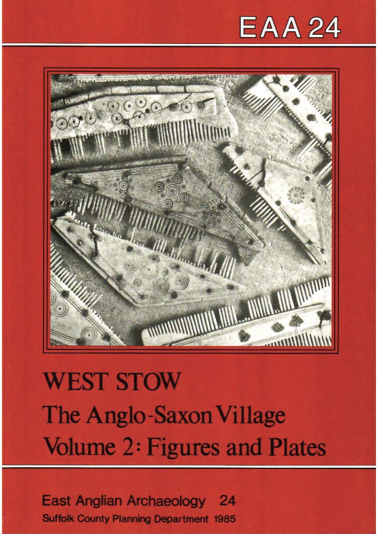 barmycakes's tweet photo. @besmart It’s the East Anglian Archaeology EAA 24 report. Volume 1 is the report text, vol 2 the drawings. I’m sure I downloaded it free, but I was a student at UCL at the time. https://t.co/4FiVkXLpdD