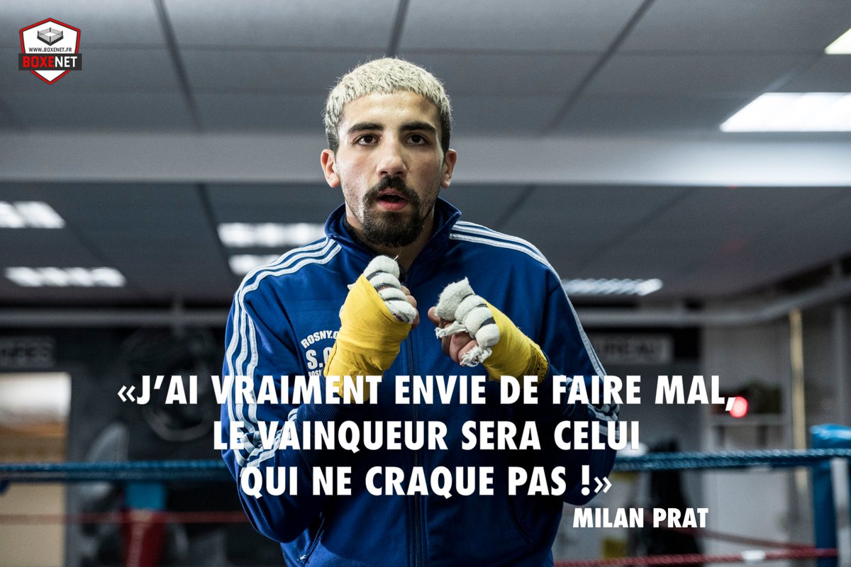 "Le vainqueur sera celui qui ne craque pas !" 
Milan Prat en vue de son championnat de France ce samedi sur Fight Nation. 

📸 Vincent Fenech

#Boxenet #MilanPrat #PratElMassoudi #FightNation #BoxeAnglaise #NobleArt boxenet.fr