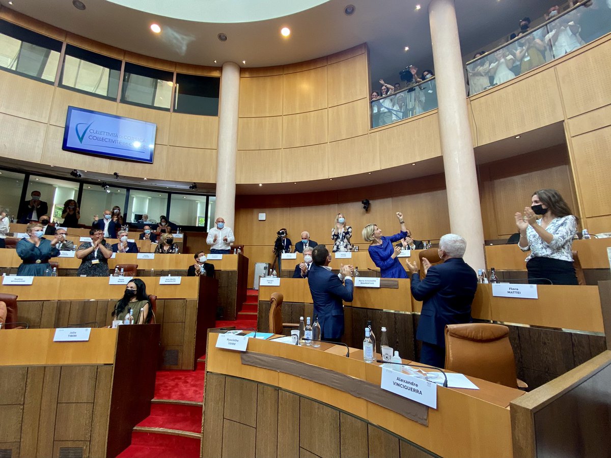 Nanette Maupertuis, prima donna Presidente di l’Assemblea di Corsica !
Una fiertà per u naziunalismu corsu, per a nostra istituzione, è per a Corsica.