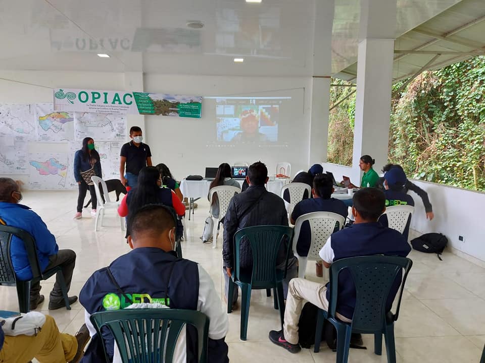 coicaorg's tweet photo. #DefensadeDefensorxs| Como parte del Programa de Defensa de Defensores y Defensoras Indígenas, COICA y sus bases participan en el taller para el intercambio de saberes de la “Red Indígena de Defensores y Defensoras de DDHH de la Amazonía Colombiana”, liderada por @OPIAC_Amazonia https://t.co/tysuO6Z4AA