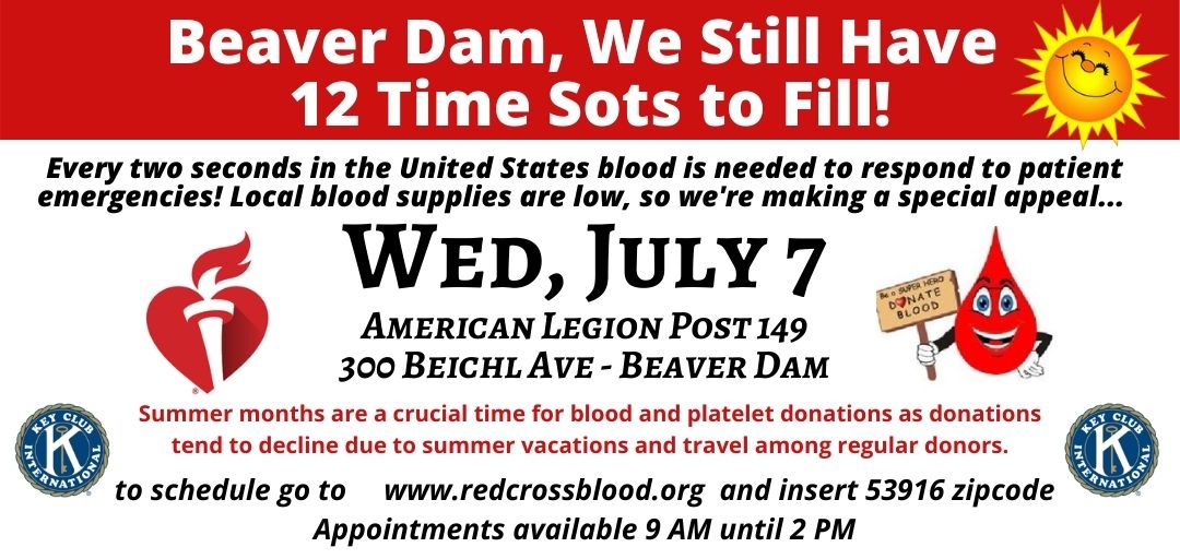 Looking for some blood donors to step forward! #redcrossblood