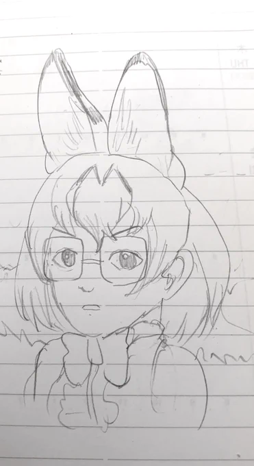 ひろしサーバル(顔模写) 