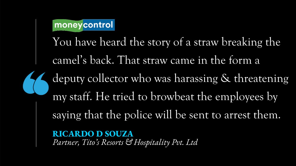 moneycontrolcom's tweet photo. Tito’s Goa turned 50 this year. What prompted the sale of this iconic brand? Find out what Ricardo D Souza, partner, Tito’s Resorts & Hospitality, had to say to Preeti Verma Lal ⤵️
Read at: https://t.co/YGMUnfhKhh
#TitosGoa #IPO #Goa https://t.co/WEhcev0JtB