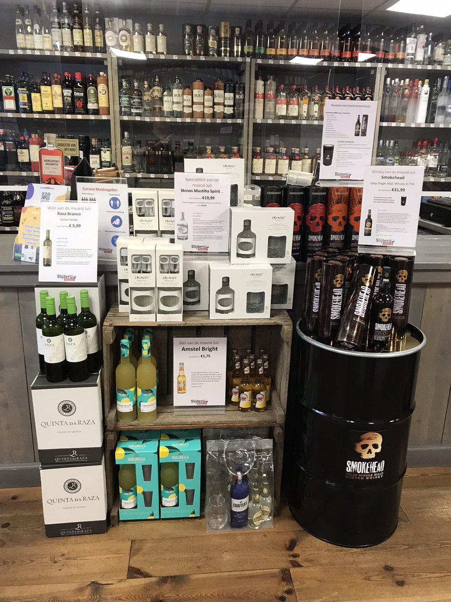 SlAdegeest's tweet photo. Vandaag zijn de nieuwe maand aanbiedingen weer in gegaan. #Wijn #Bier #Whisky #Specialiteit #VinhoVerde #Bright #Smokehead #Skinos https://t.co/HytBaxRMtW