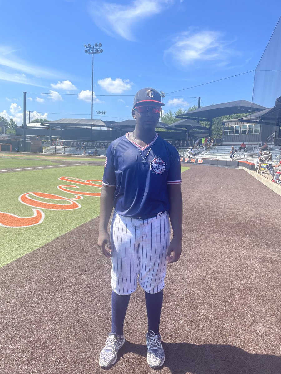 FiveToolTexas's tweet photo. #SummerShowdown F: Texas Captains 7, NTX Elite Gutierrez 1
PoG: Jonathan Martín 2-3, R, SB / 1.1 IP, 3K, 0 ER
Pitcher: Brayden Langham 2.2 IP, 3K, 2H, 0 ER 
Notable: @c_pena15 1-2, 2B, 3 RBI ￼ ￼ https://t.co/9eTdwHs1Iy
