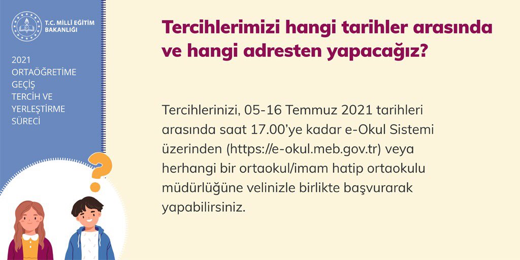 altindagmem's tweet photo. 📝 LGS Tercih Sürecinde Bilinmesi Gerekenler

Tercihlerimi nasıl yapacağım ❓
@tcmeb
@altindaggov
@cumaliatilla21
@MemAnkara
@memoguzyilmaz https://t.co/OQEH4rIArl