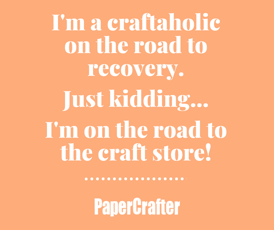 PaperCrafterMag's tweet image. Some habits don't need to be broken...