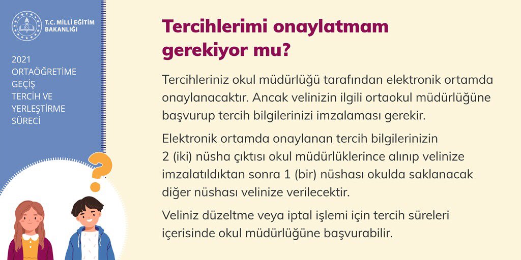 altindagmem's tweet photo. 📝 LGS Tercih Sürecinde Bilinmesi Gerekenler

Tercihlerimi nasıl yapacağım ❓
@tcmeb
@altindaggov
@cumaliatilla21
@MemAnkara
@memoguzyilmaz https://t.co/OQEH4rIArl