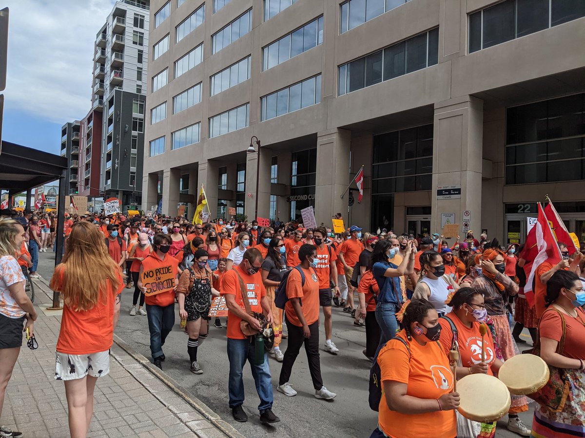 SonyaHoward's tweet photo. Odawa #decolonizecanada #215children #215Indigenouschildren https://t.co/IVpMavE9lP
