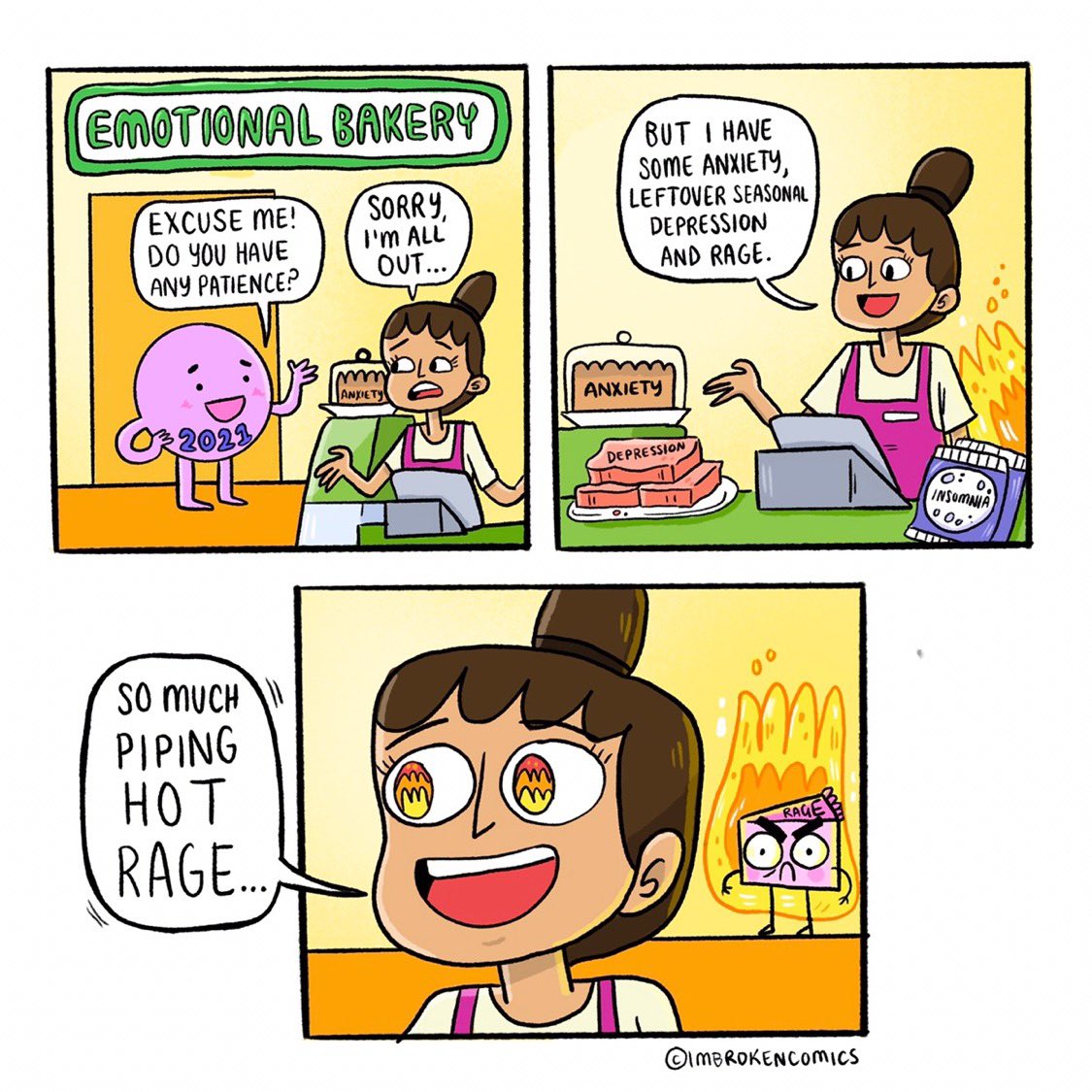 imbrokencomics's tweet photo. The patience has been on back order my whole life. #newcomic #imbrokencomics

Credit @itsraecrawford /@imbrokencomics
Support me https://t.co/JsGRyMok97 https://t.co/N27FmFKml9