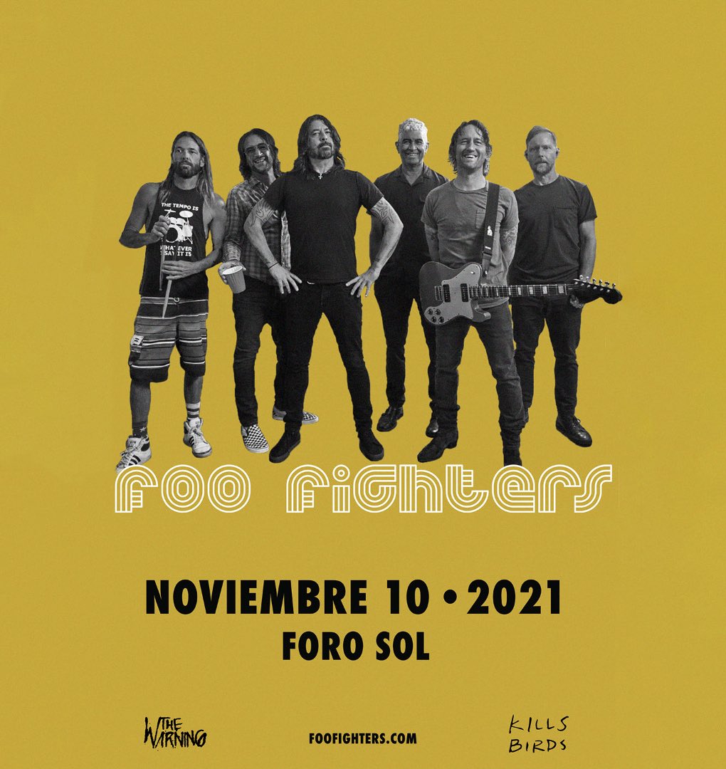 LavaRecordsUS's tweet photo. So excited for @TheWarningBand2 to get back on stage with @foofighters in Mexico City! 

Tickets on sale July 8th at 11am ET https://t.co/shePksDgUZ