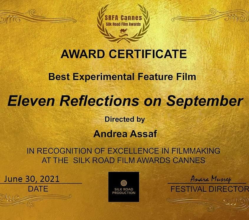 art2action's tweet photo. Congratulations to @assaf_andrea and the whole #11Reflections Creative team! https://t.co/cr3b58OevX