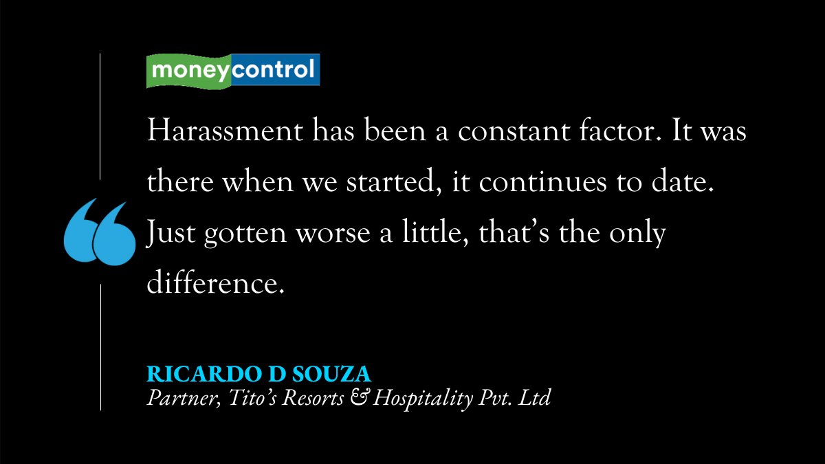 moneycontrolcom's tweet photo. Ricardo D Souza, partner, Tito’s Resorts & Hospitality, speaks to Preeti Verma Lal about ‘harassment’, the sale of Tito’s Goa & more ⤵️
Read at: https://t.co/YGMUnfzlFR
#TitosGoa #IPO #Goa https://t.co/at4wgUuzUt
