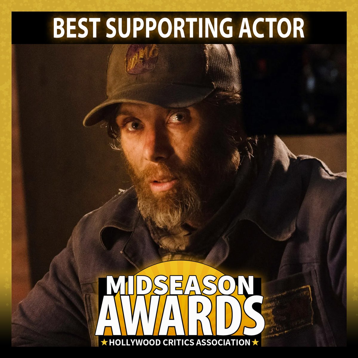 The 2021 #HCAMidseasonAwards Winner for Best Supporting Actor is...

Cillian Murphy - A Quiet Place Part II (Paramount Pictures)

#MidseasonAwards #CillianMurphy #AQuietPlace2 #ParamountPictures #JohnKrasinski #EmilyBlunt #MillicentSimmonds #NoahJupe #DjimonHounsou